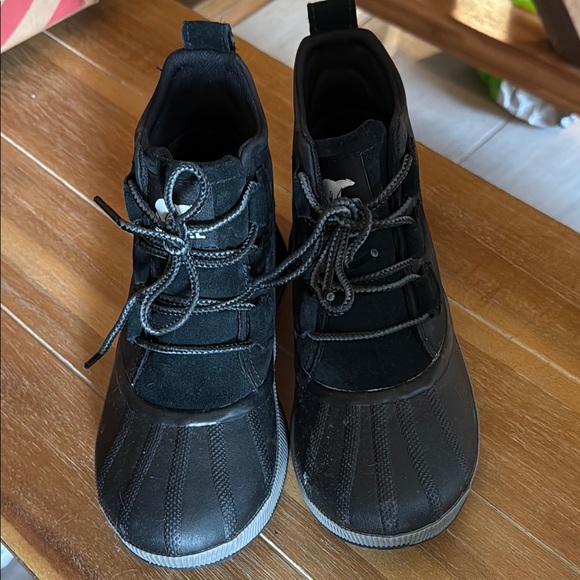 Sorel Black Rain & Snow Boots - Picture 7 of 8